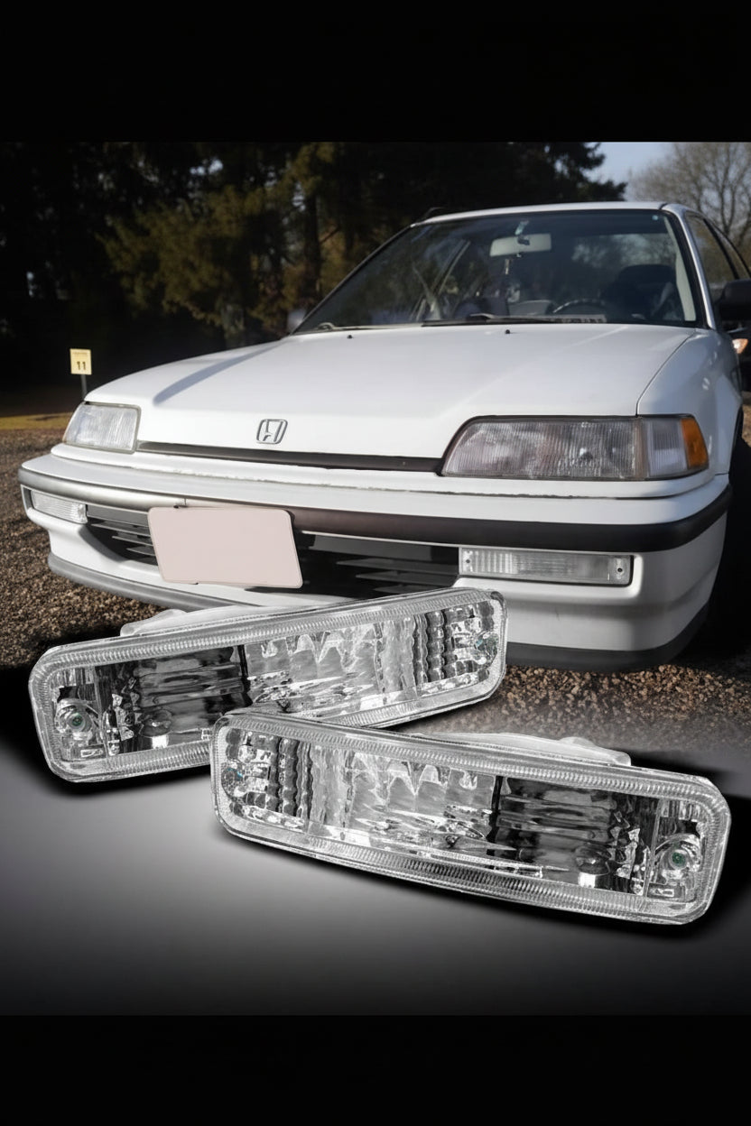 Piscas Brancos Honda Civic/CRX 88-90 Fase1
