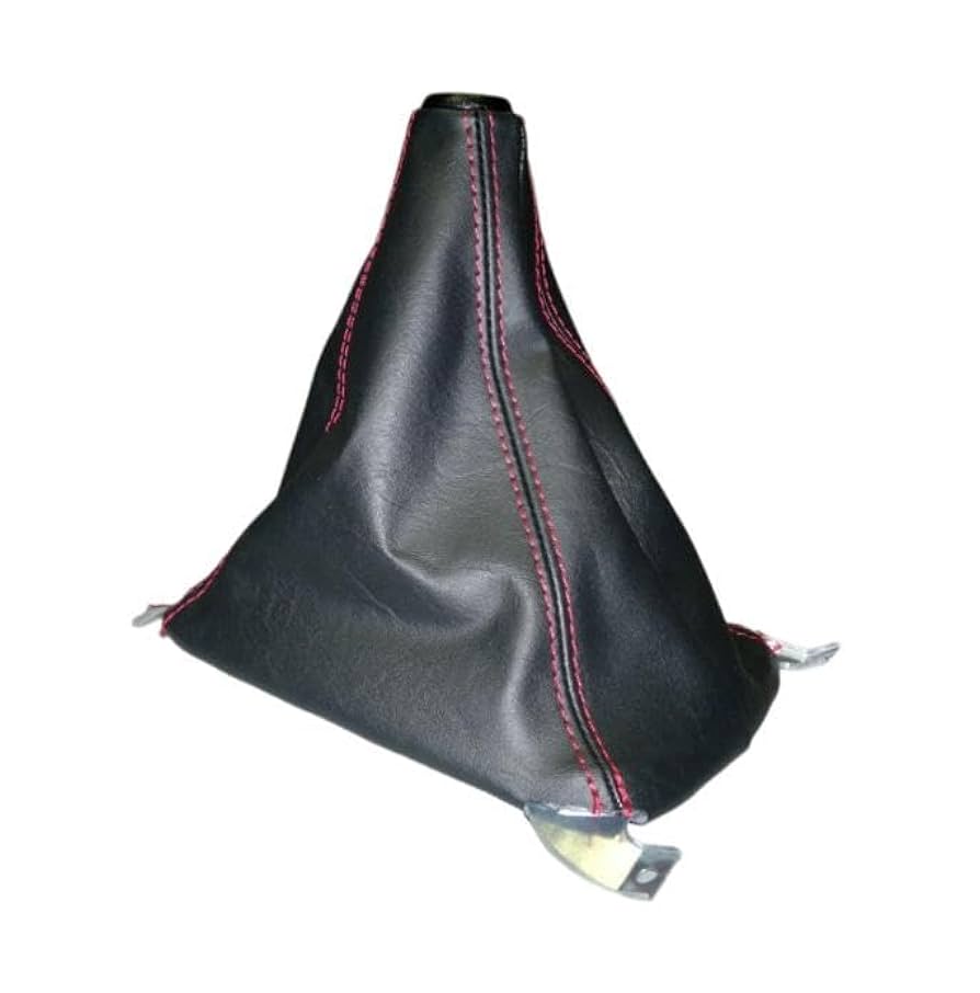 Fole Manete Velocidades Original Honda Type R com Costura Vermelha (para Civic 96-00 2/3/4 portas)